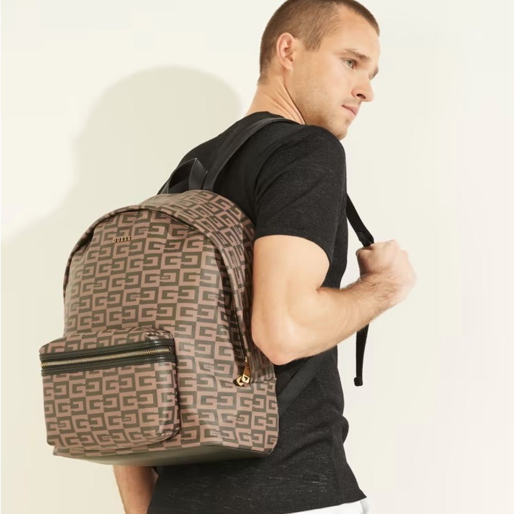NWT GUESS Escape Compact Backpack - Picture 2 of 14